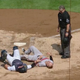 Illustration for article titled Whatever Caleb Joseph Was Doing On This Home-Plate Play, It Didnt Workem/em